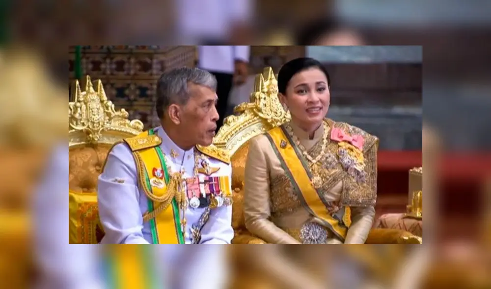 Reyes de Tailandia solo tienen tres meses de casados. Foto: RT.