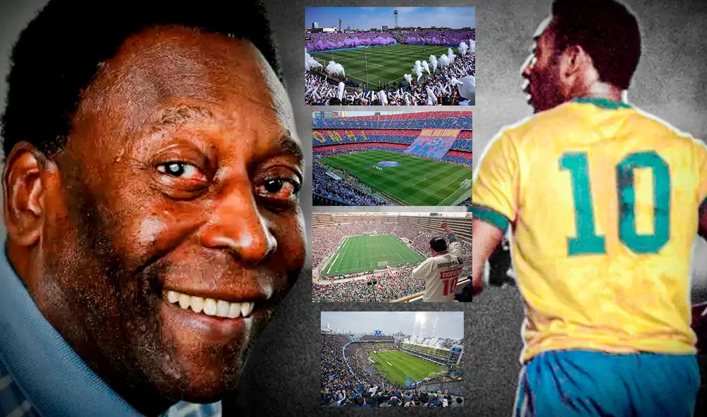 La leyenda Pelé es uno de los máximos goleadores en la historia del fútbol. Foto: composición LR/AFP