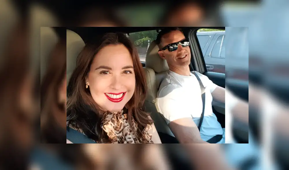 Jessica Tapia luce sobrio vestido durante matrimonio de su cuñada [FOTO]