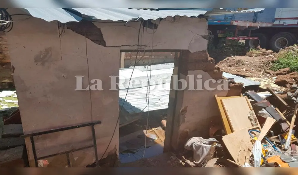 Lluvias dejan estragos en Puno. Lluvias dejan estragos en Puno.