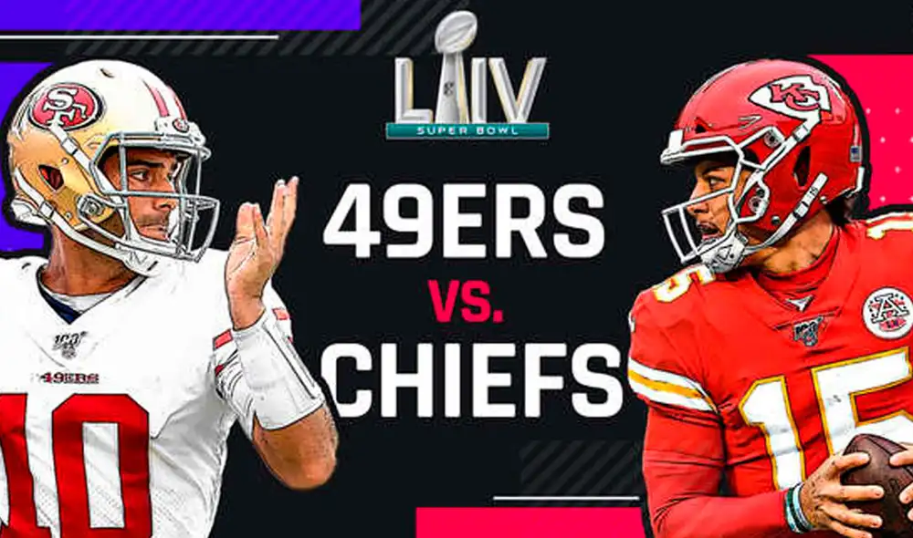 Sigue AQUÍ la Super Bowl 2020: la final NFL entre Kansas vs. San Francisco 49ers. Foto: Difusión