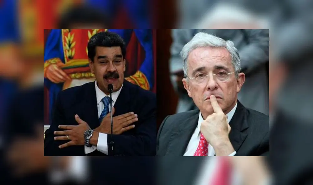 Nicolás Maduro y Álvaro Uribe. Foto: Difusión. Nicolás Maduro y Álvaro Uribe. Foto: Difusión.