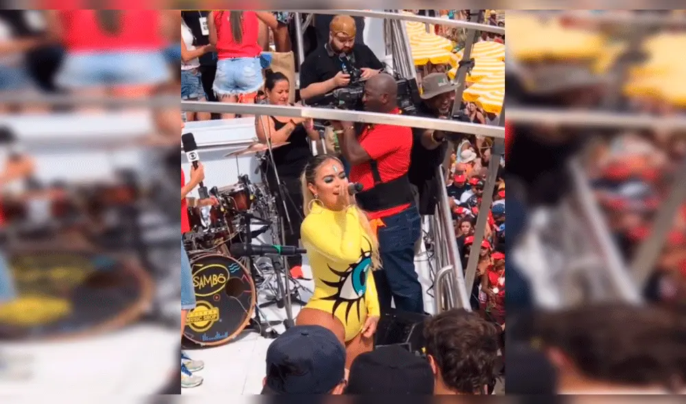Karol G deja en el pasado controversial video con Anuel AA y remece Carnaval de Sao Paulo