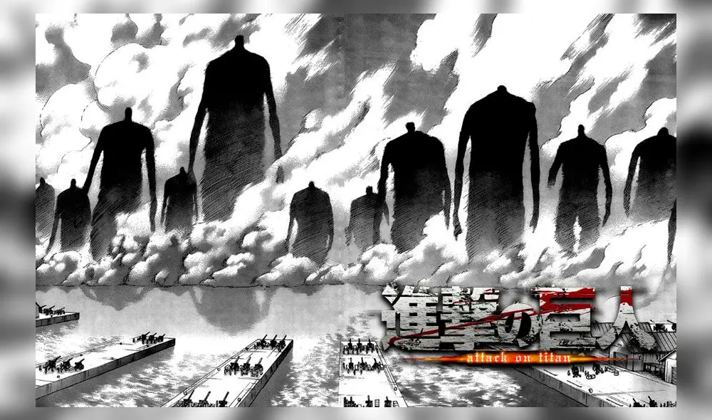 Shingeki no kyojin 131. Créditos: Hajime Isayama
