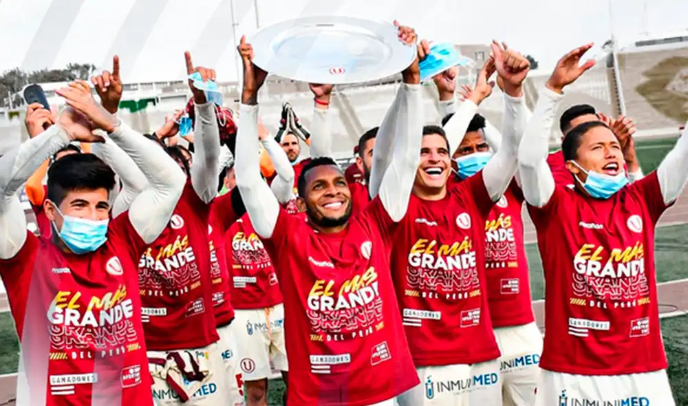 Universitario salió campeón de la fase 1 de la Liga 1 Movistar. Foto: Conmebol. Universitario salió campeón de la fase 1 de la Liga 1 Movistar. Foto: Conmebol.