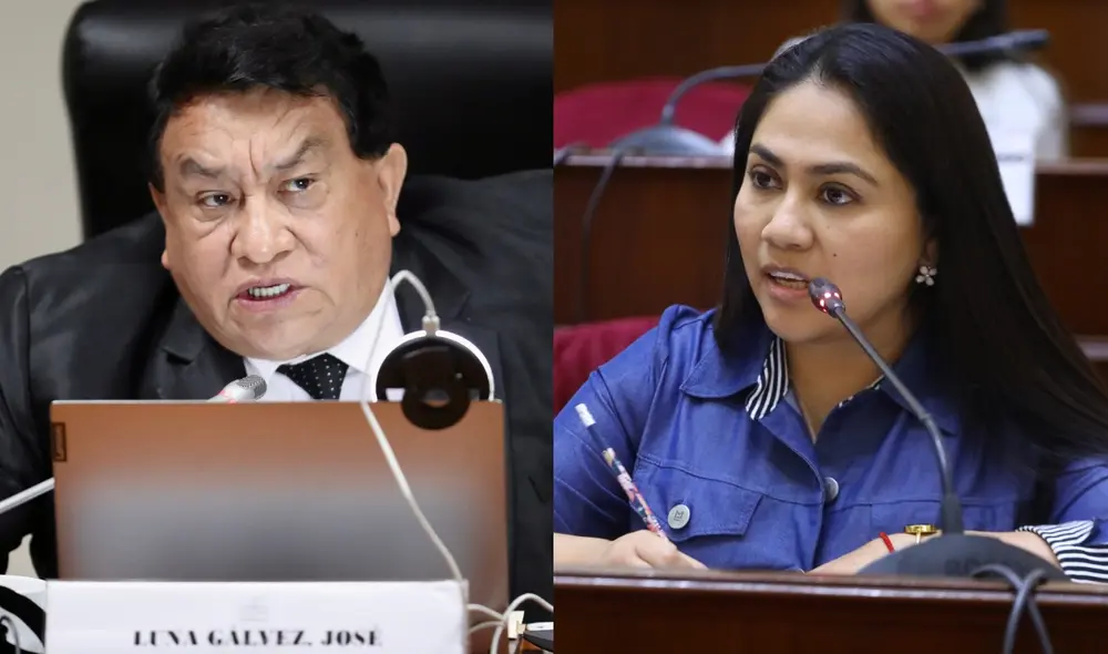 Luna Gálvez precisó que Podemos "no participa ni tiene injerencia en la designación de autoridades" por parte del Gobierno. Foto: composición/Congreso