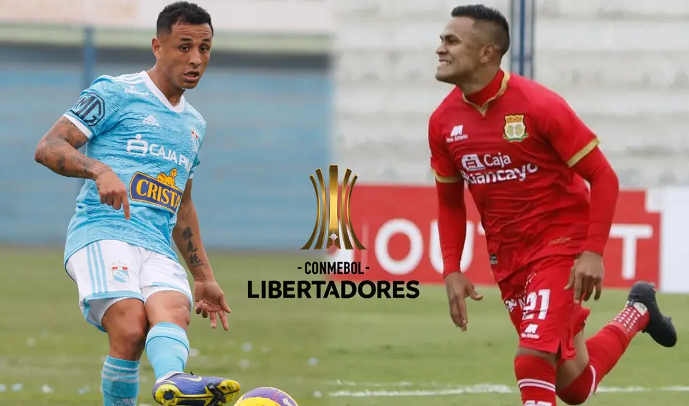 Sporting Cristal y Sport Huancayo podrían jugar entre sí en la Copa Libertadores 2023. Foto: composición/GLR Sporting Cristal y Sport Huancayo podrían jugar entre sí en la Copa Libertadores 2023. Foto: composición/GLR