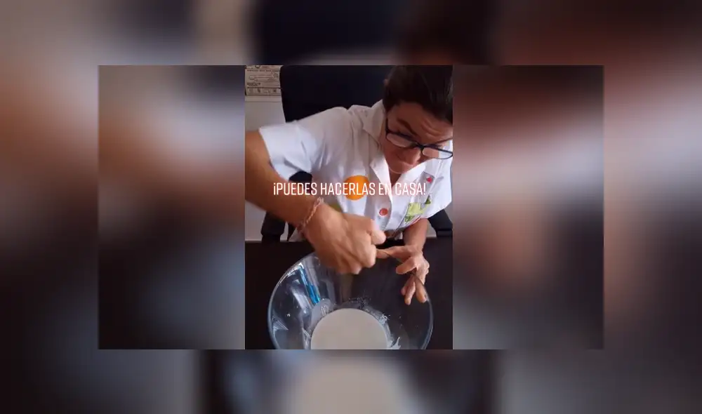 La mujer explicó a detalle porque estas arenas se comportan de ese modo con un sencillo ejemplo. Foto: Tiktok