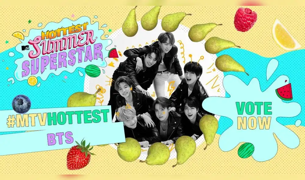 BTS, MTV Hottest Summer SuperStar