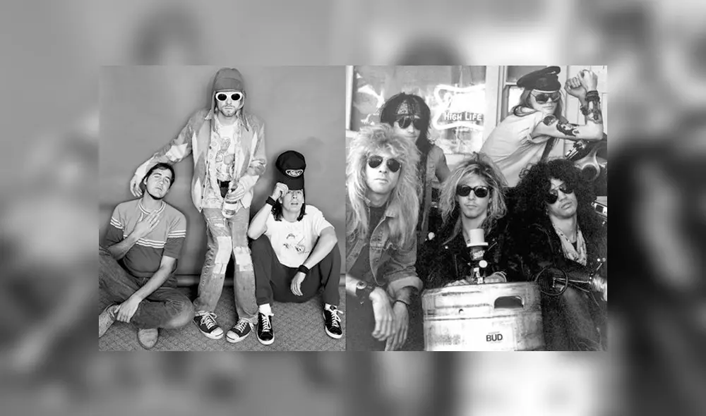 La pelea entre Kurt Cobain y Axl Rose en los MTV Video Music Awards 1992