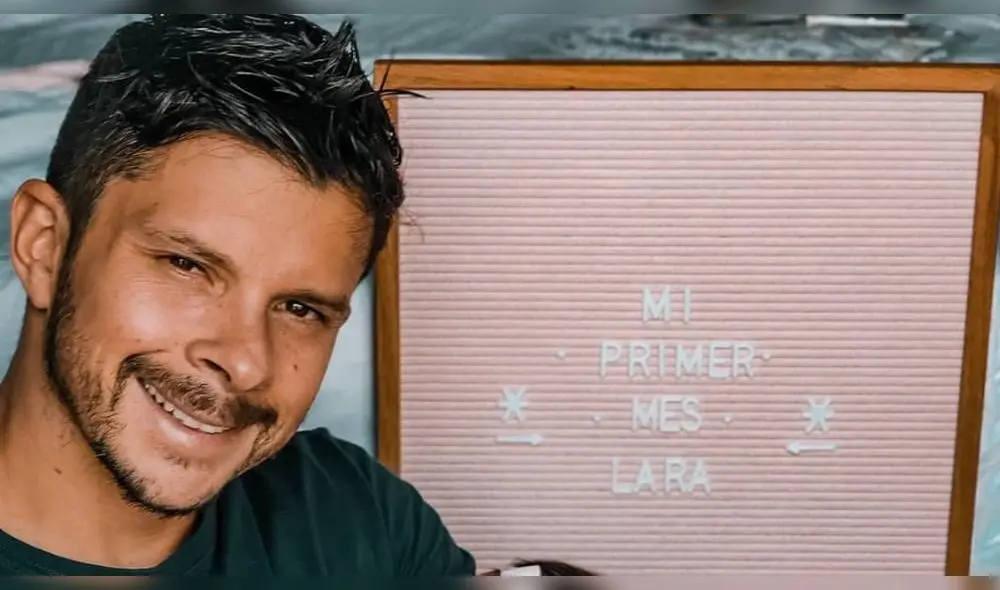 La primogénita de la famosa pareja llegó al mundo el 6 de setiembre en una clínica de la ciudad de Lima. Foto: Instagram Mario Hart