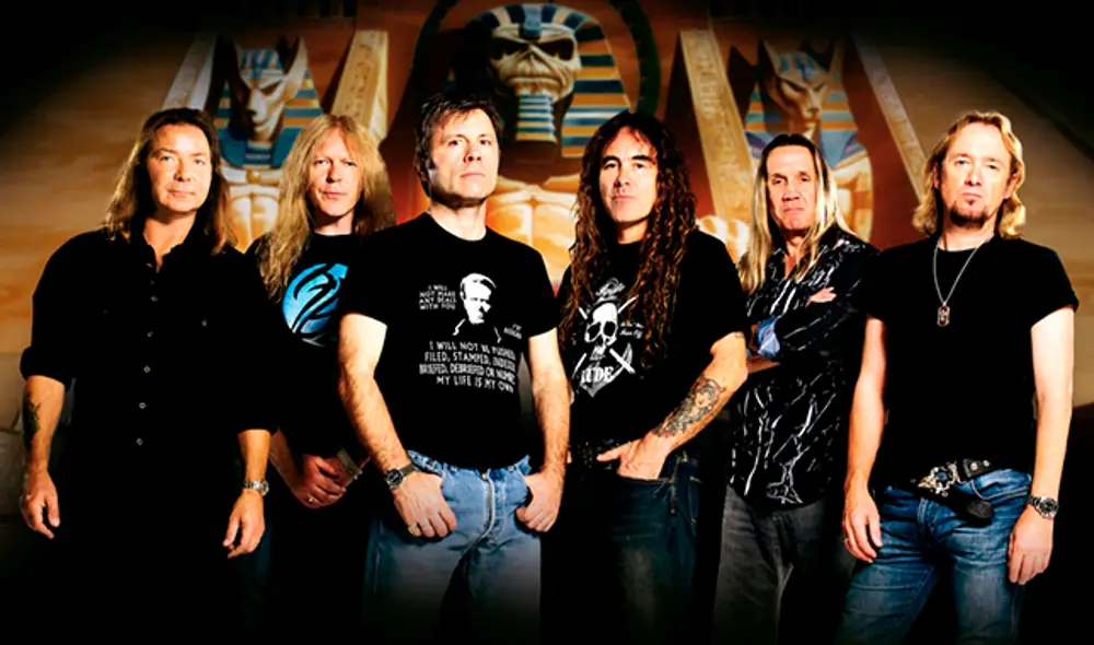 Iron Maiden se encuentra de gira y no piensa parar.