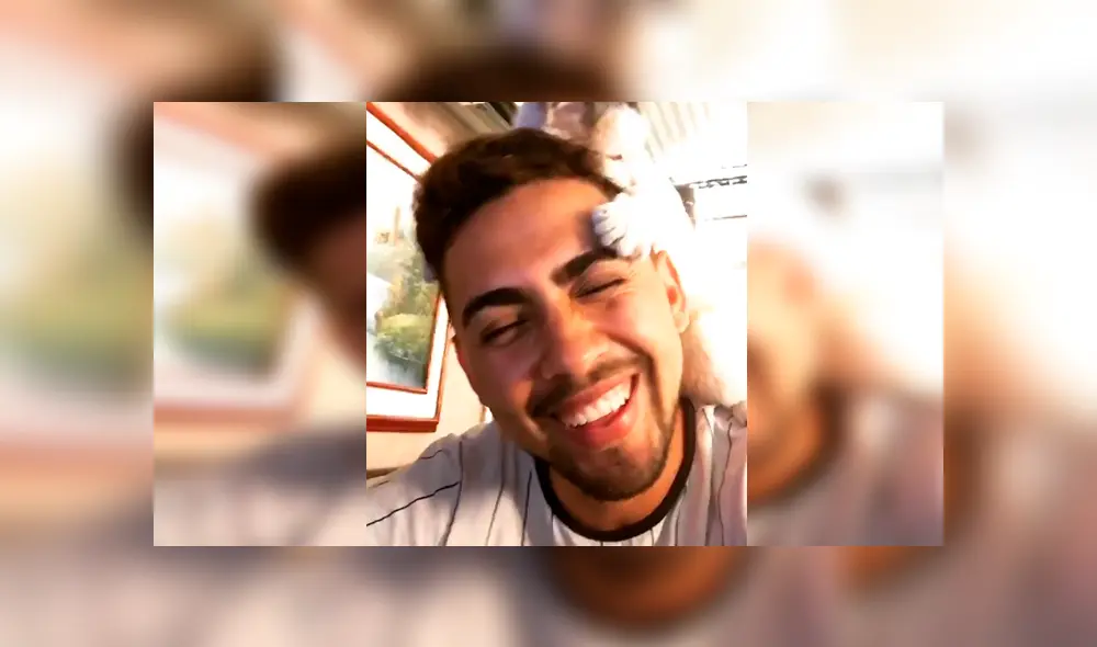 En Facebook, un gato se subió encima de su dueño cuando lo escuchó interpretar una popular canción. En Facebook, un gato se subió encima de su dueño cuando lo escuchó interpretar una popular canción.