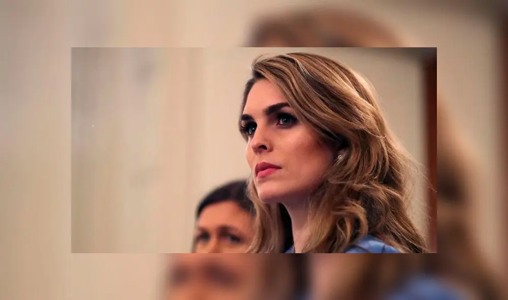 Hope Hicks, una de las asesora de Donald Trump. Foto: CNN