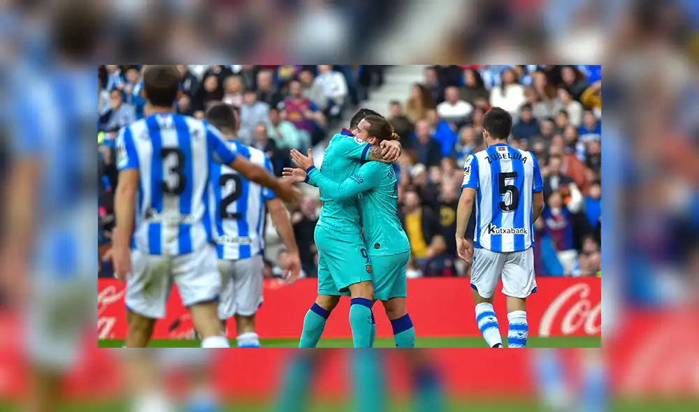 Barcelona vs. Real Sociedad: catalanes igualan 2-2 a Realistas en la Liga Santander Barcelona vs. Real Sociedad: catalanes igualan 2-2 a Realistas en la Liga Santander