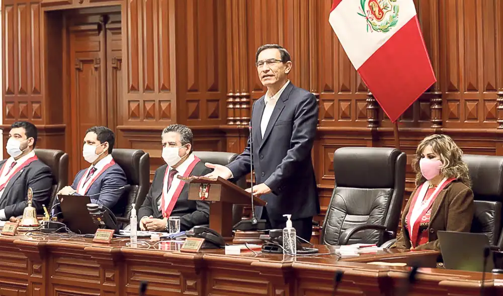 Con 32 votos a favor, 78 en contra y 15 abstenciones, se rechazó el primer pedido de vacancia contra Vizcarra el 18 de setiembre. La bancada de Somos Perú votó en bloque por el No. Foto: difusión Con 32 votos a favor, 78 en contra y 15 abstenciones, se rechazó el primer pedido de vacancia contra Vizcarra el 18 de setiembre. La bancada de Somos Perú votó en bloque por el No. Foto: difusión