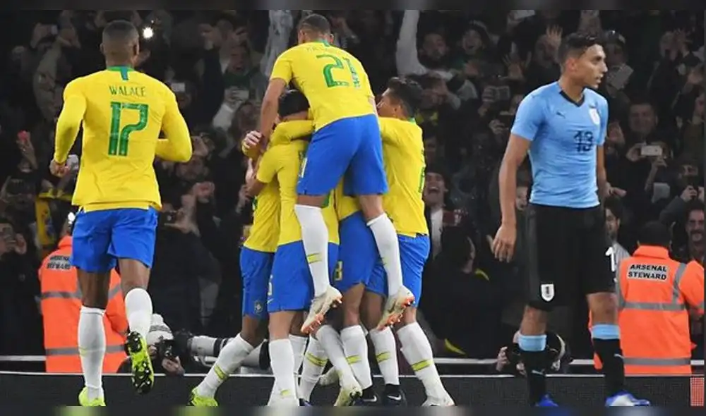 Brasil venció 1-0 a Uruguay en el Emirates Stadium por Fecha FIFA [RESUMEN]