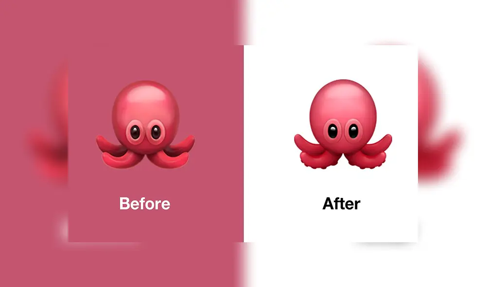 Emoji de pulpo. | Foto: Emojipedia
