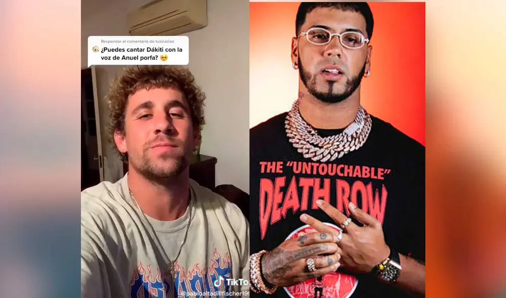 Desliza las imágenes para conocer un poco más de este joven quien imitó a Anuel AA y logró hacer un increíble remix de reggaetón. Foto: captura de TikTok/pabloaltadillfischer1996 Desliza las imágenes para conocer un poco más de este joven quien imitó a Anuel AA y logró hacer un increíble remix de reggaetón. Foto: captura de TikTok/pabloaltadillfischer1996