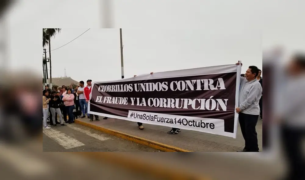 Chorrillos: indignados piden nulidad de elecciones municipales [VIDEO]