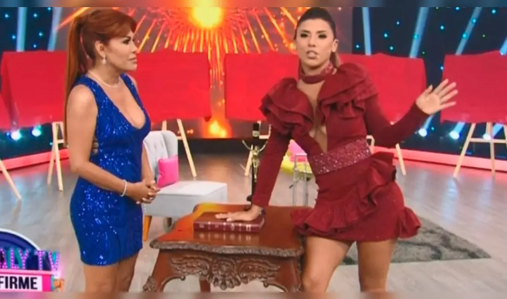 Yahaira Plasencia estuvo en el set de Magaly Medina y habló de su relación con Jefferson Farfán. Foto: Captura Yahaira Plasencia estuvo en el set de Magaly Medina y habló de su relación con Jefferson Farfán. Foto: Captura