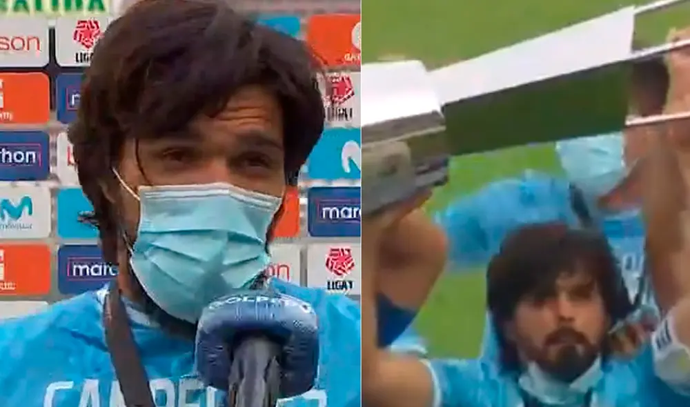 Jorge Cazul ganó cinco títulos con Sporting Cristal pero levantó el primero como capitán. Foto: Gol Perú