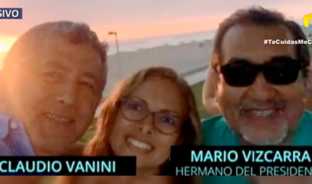 Esposa del empresario se reunió con el presidente Vizcarra en 2019. Foto: Captura Panamericana.