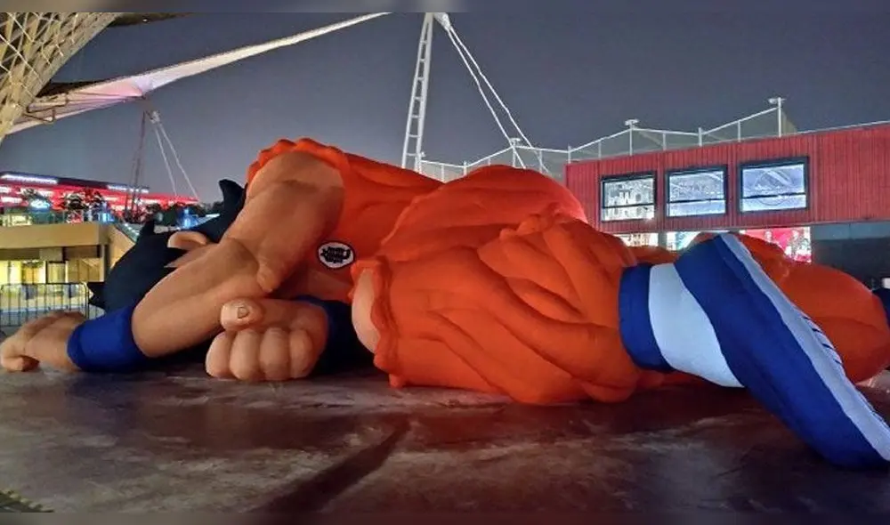 "La muerte de Yamcha" se encuentra en Shangai. Foto: FigureNews "La muerte de Yamcha" se encuentra en Shangai. Foto: FigureNews