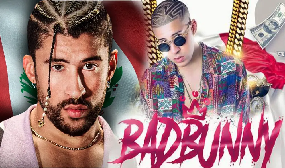 Bad Bunny visitó Perú en el 2017. Foto: composición LR/ Facebook