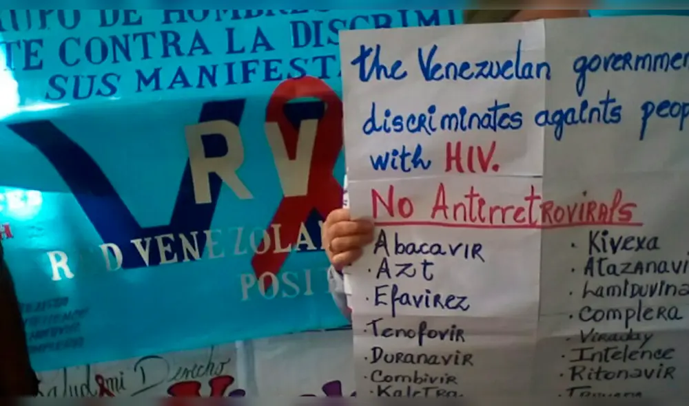 Venezuela: el desgarrador clamor de los enfermos de VIH ante OPS [VIDEO]