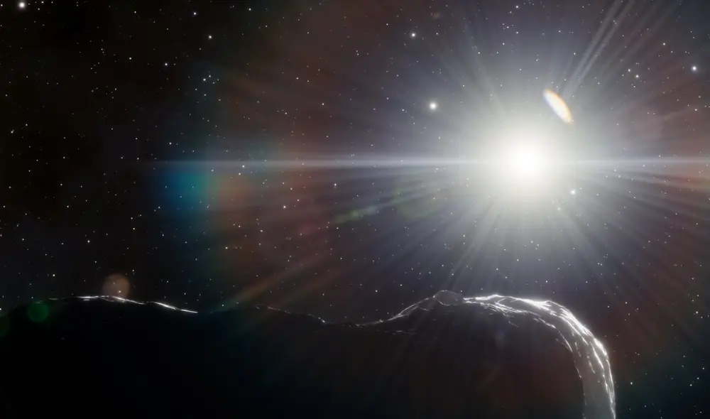 2022 AP7 es el asteroide potencialmente peligroso más grande detectado en ocho años. Foto: Noirlab 2022 AP7 es el asteroide potencialmente peligroso más grande detectado en ocho años. Foto: Noirlab