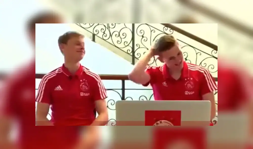 De Ligt y De Jong eligieron entre Lionel Messi o Cristiano Ronaldo. Foto: Captura/Youtube De Ligt y De Jong eligieron entre Lionel Messi o Cristiano Ronaldo. Foto: Captura/Youtube