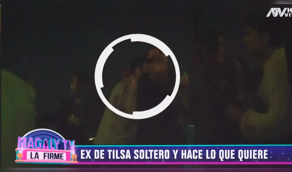 Ex de Tilsa Lozano fue captado en estado de ebriedad junto a acompañante