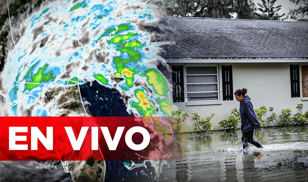 Cuatro condados de Florida activaron órdenes de evacuación obligatorias tras llegada de la tormenta Nicole. Foto: composición LR