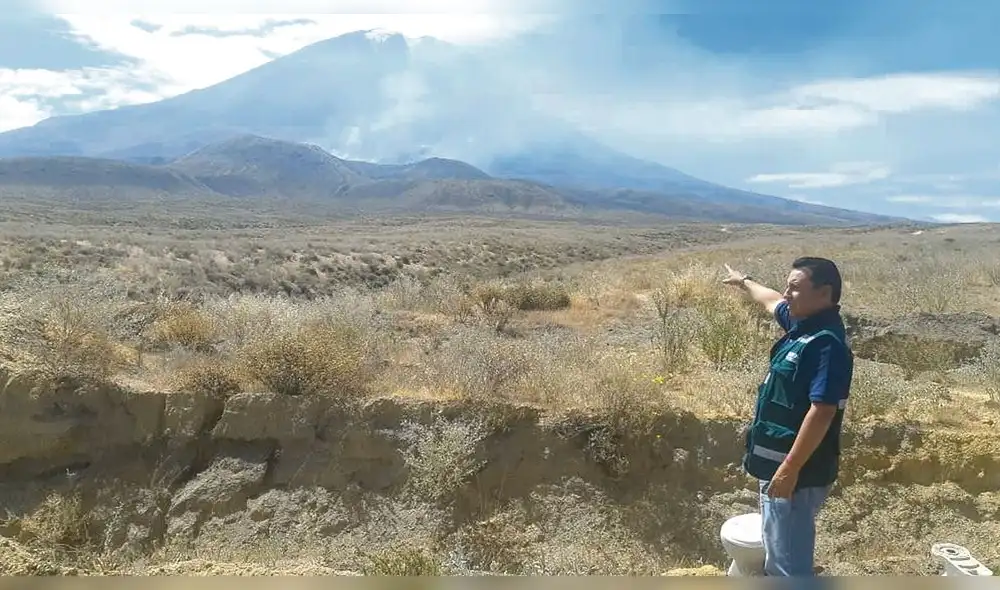 REVISIÓN. Personal de Serfor fue a verificar la zona afectada. REVISIÓN. Personal de Serfor fue a verificar la zona afectada.