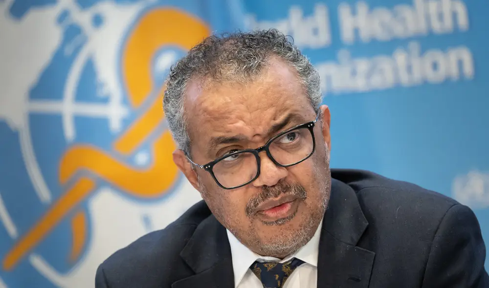 Tedros Adhanom, el primer director general de la OMS de origen africano. Foto: AFP