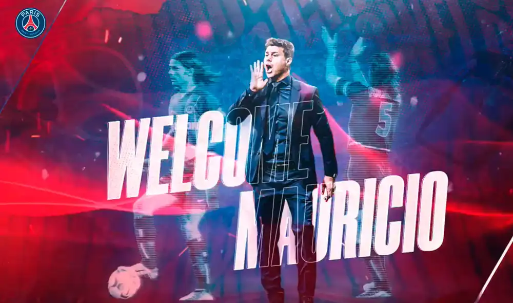 El último equipo de Pochettino fue el Tottenham de la Premier League. Foto: PSG/Twitter