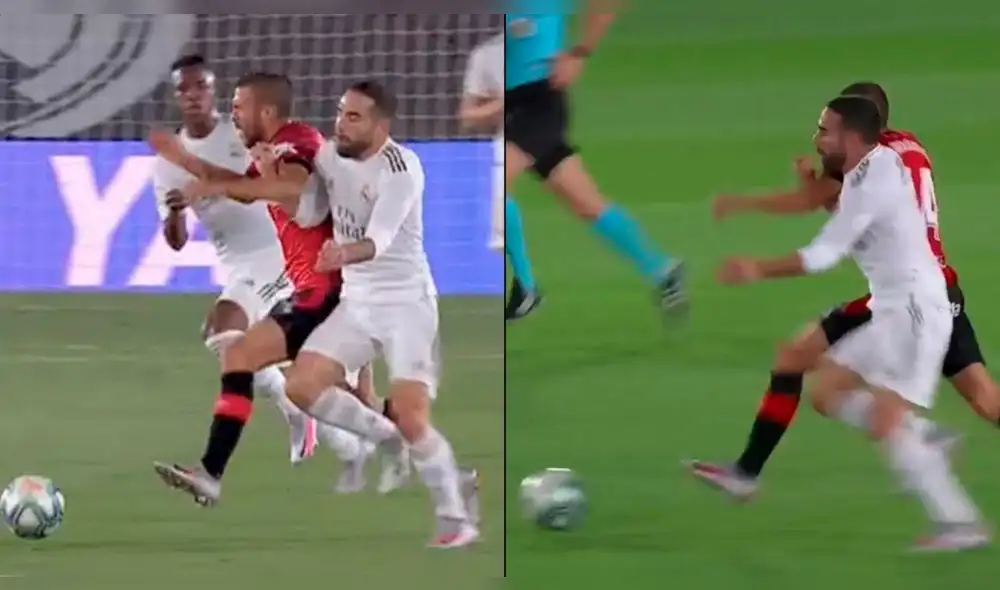 Real Madrid en medio de las críticas por jugada polémica que no fue llevada al VAR. Real Madrid en medio de las críticas por jugada polémica que no fue llevada al VAR.