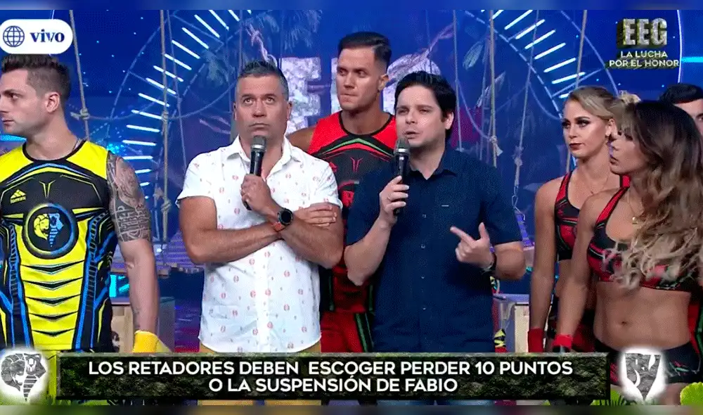 'Esto es guerra': Gian Piero Díaz y el 'Tribunal' se enfrentaron por Fabio Agostini [VIDEOS]