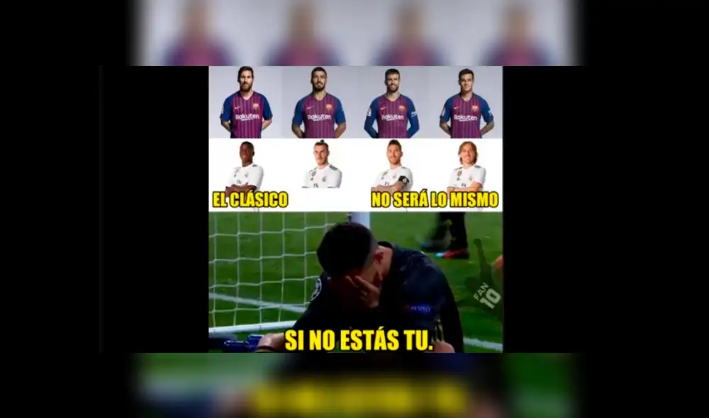 Real Madrid vs Barcelona: divertidos memes encienden la previa del Clásico por LaLiga [FOTOS]