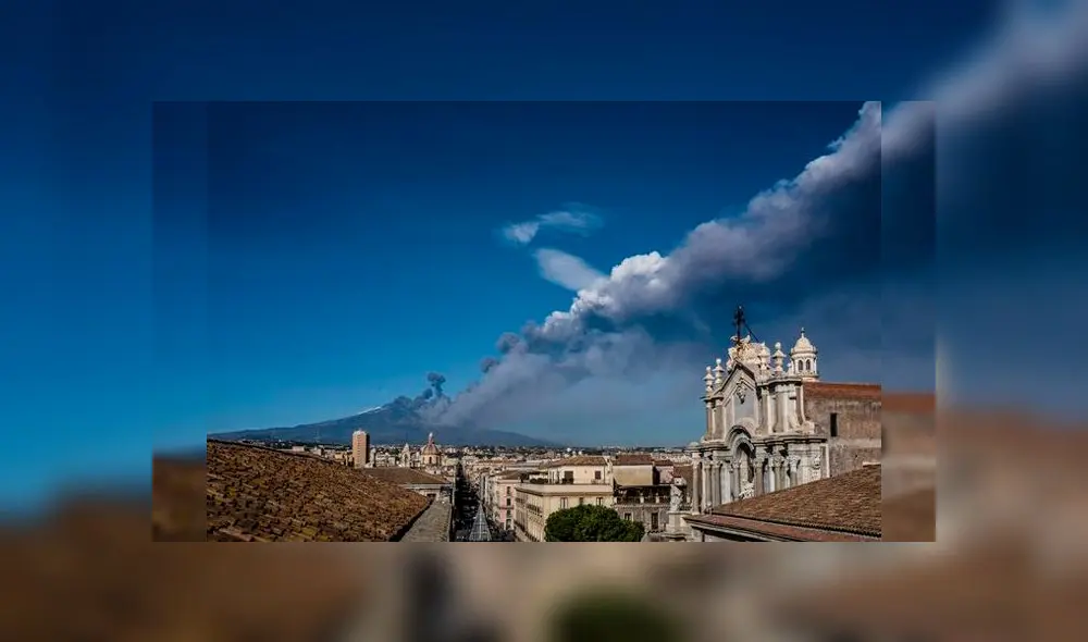 En el 2018 se registró la última gran actividad del volcán Etna. (Foto: Huffington Post)