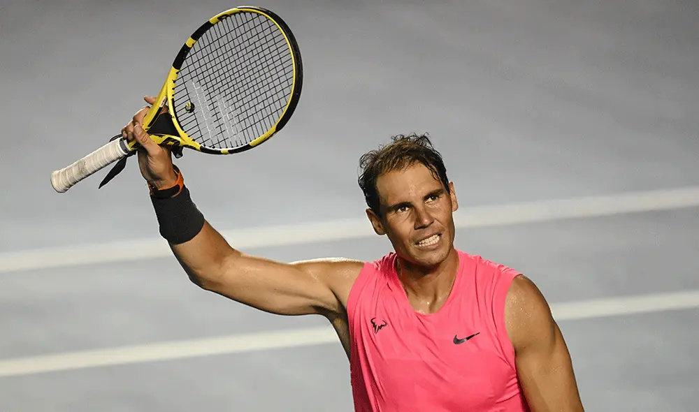 Rafael Nadal envía mensaje de aliento ante propagación del coronavirus. Foto; AFP Rafael Nadal envía mensaje de aliento ante propagación del coronavirus. Foto; AFP