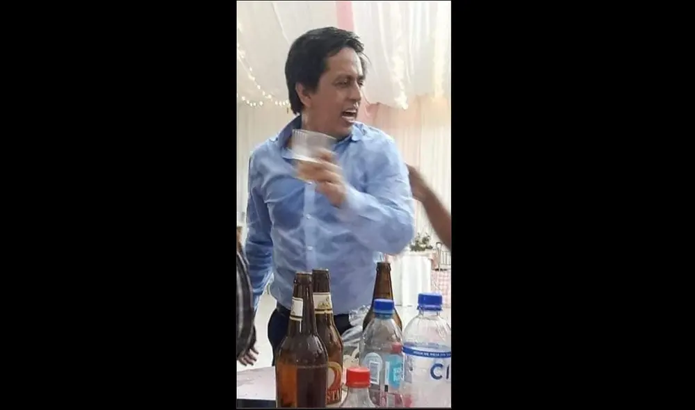 Legislador festejaba matrimonio el mismo día que sucedió los asesinatos de dos jóvenes durante las protestas contra el golpe. Foto: Twitter Legislador festejaba matrimonio el mismo día que sucedió los asesinatos de dos jóvenes durante las protestas contra el golpe. Foto: Twitter