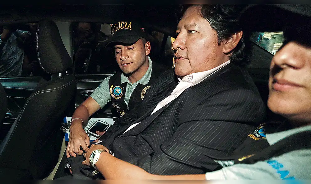 En la antesala a la prisión preventiva, Edwin Oviedo es detenido por 10 días 