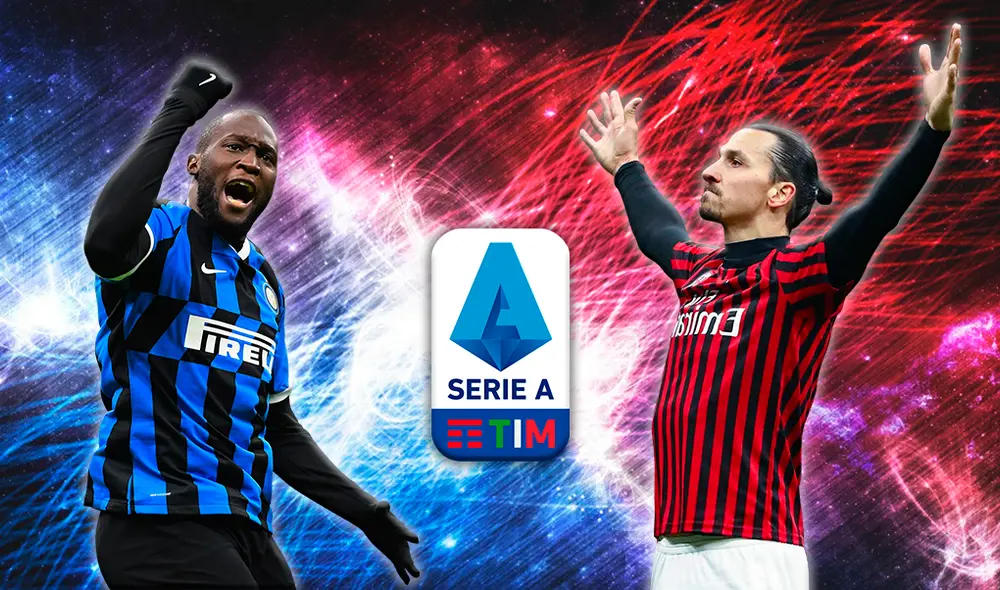 Inter vs Milan EN VIVO HOY con Ibrahimovic y Lukaku por la Serie A. Foto: Composición