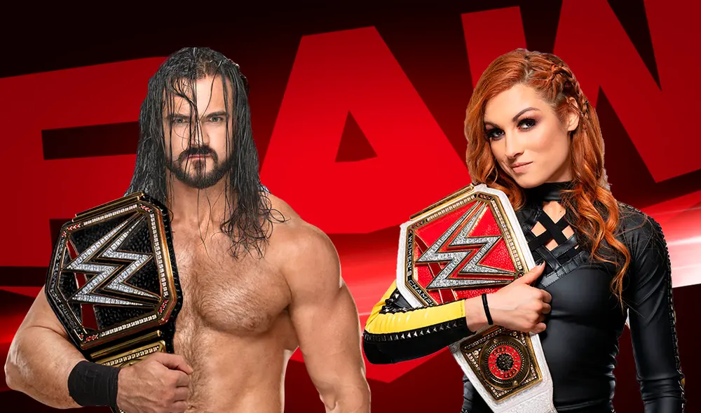 WWE celebrará este lunes el episodio de RAW al día siguiente de Wrestlemania. Foto: WWE/Composición