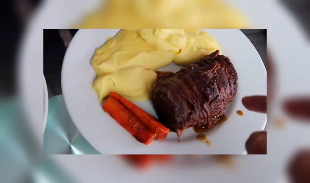 Desliza las imágenes para ver cómo luce este costoso osobuco italiano vendido en Lima. Fotocapturas: Desbalanceados/YouTube