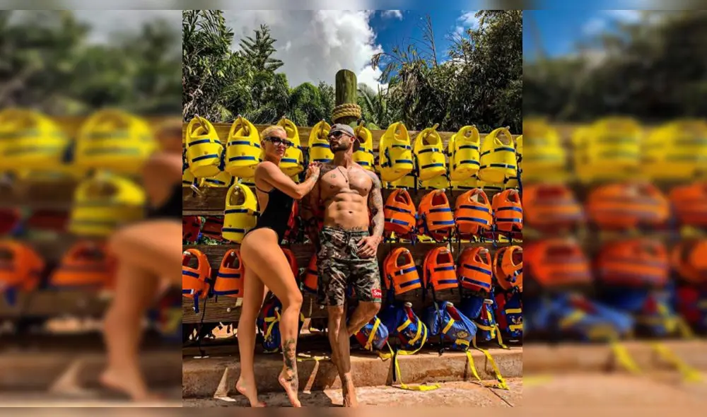 Leslie Shaw disfrutar del amor con ex chico reality [FOTOS]