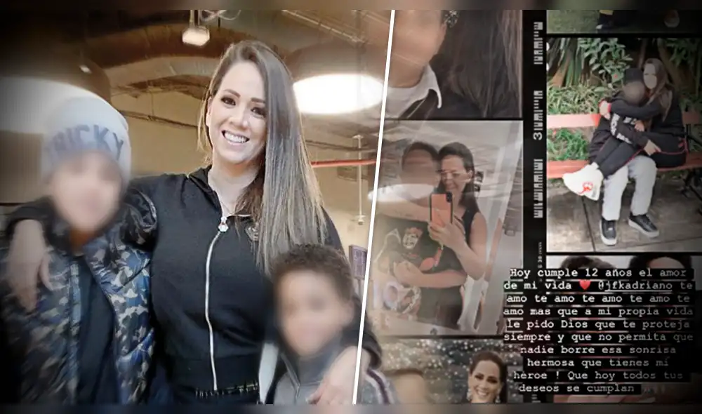 Melissa Klug sorprende a su hijo en su cumpleaños. Melissa Klug sorprende a su hijo en su cumpleaños.