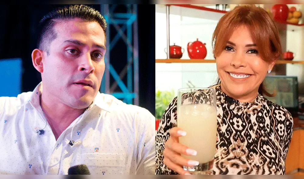 Christian Domínguez y Magaly Medina